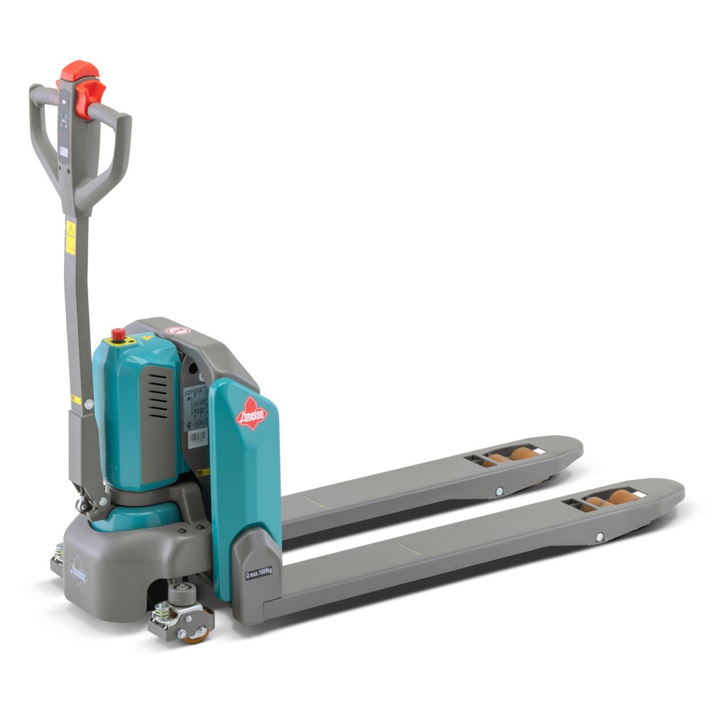 Product image: Ameise® PTE 1.6 electric pallet truck, load capacity 1,600 kg, fork length 1,150 mm