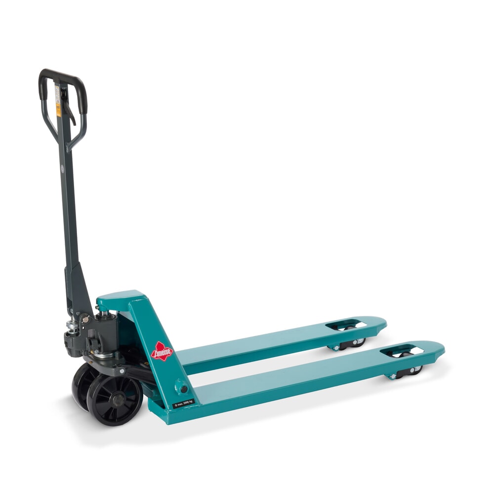 Product image: Ameise® PTM 3.0 hand pallet truck, capacity 3,000 kg, fork length 1,150 mm, polyurethane, tandem rollers