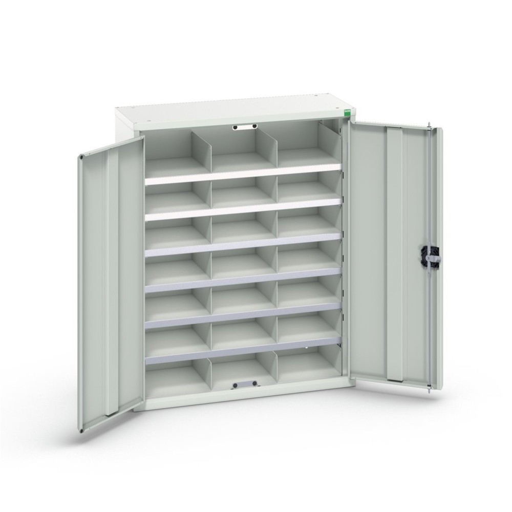 bott verso compartment cabinet with 21 compartments, WxDxH: 800 x 350 x 1000 mm