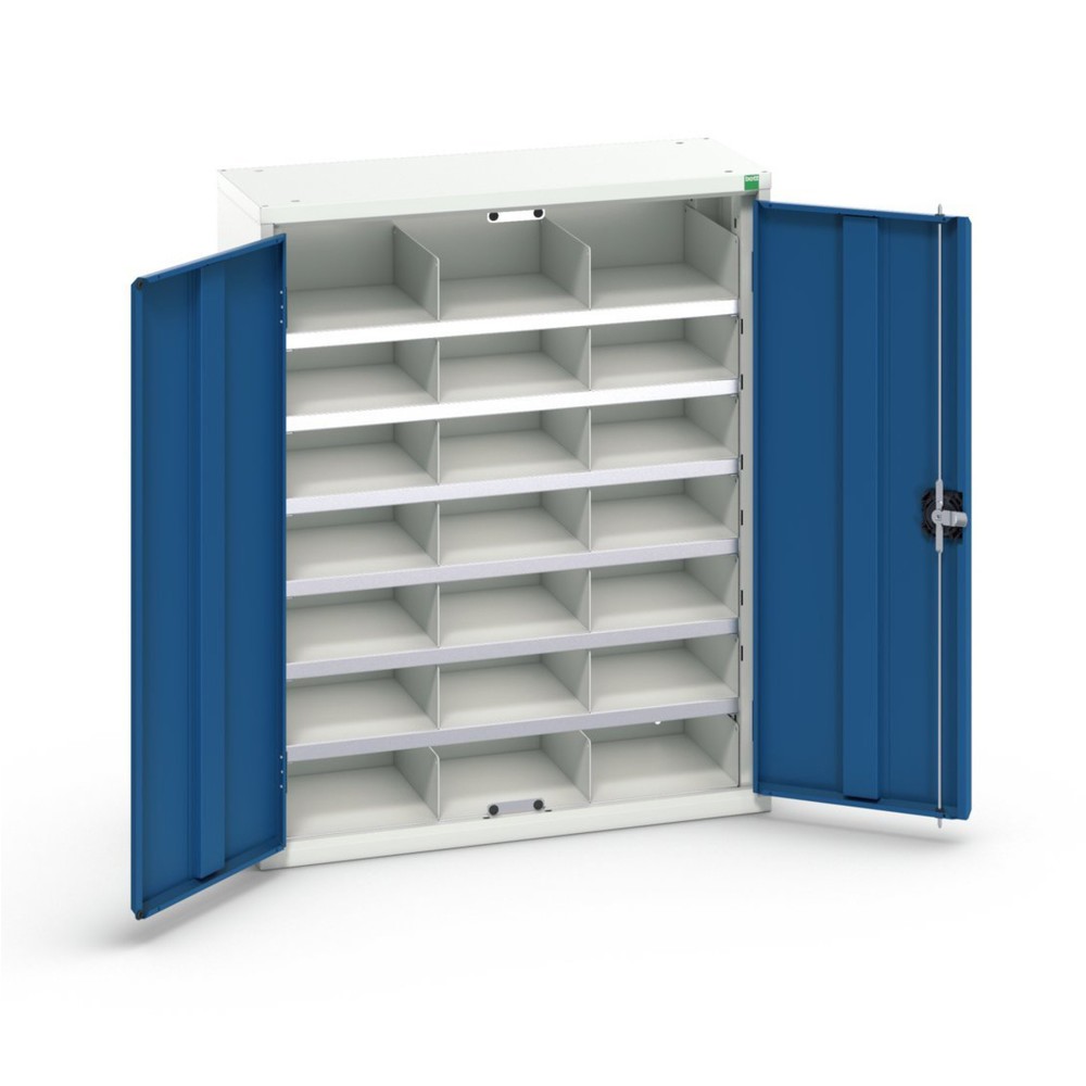 bott verso compartment cabinet with 21 compartments, WxDxH: 800 x 350 x 1000 mm