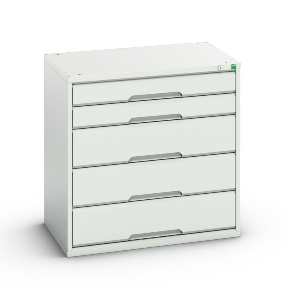 bott verso drawer cabinet with 5 drawer, WxDxH: 800 x 550 x 800 mm