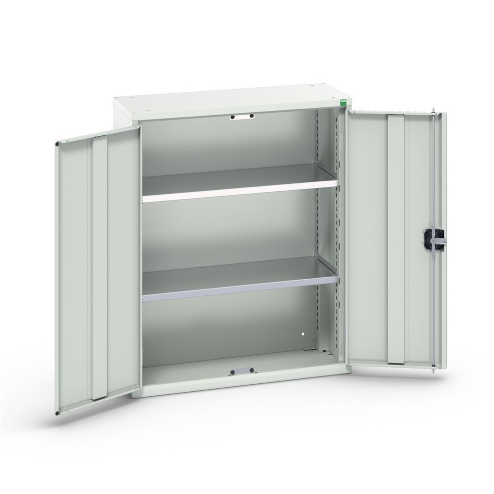 bott verso hinged door cabinet with 2 shelves, WxDxH: 800 x 350 x 1000 mm