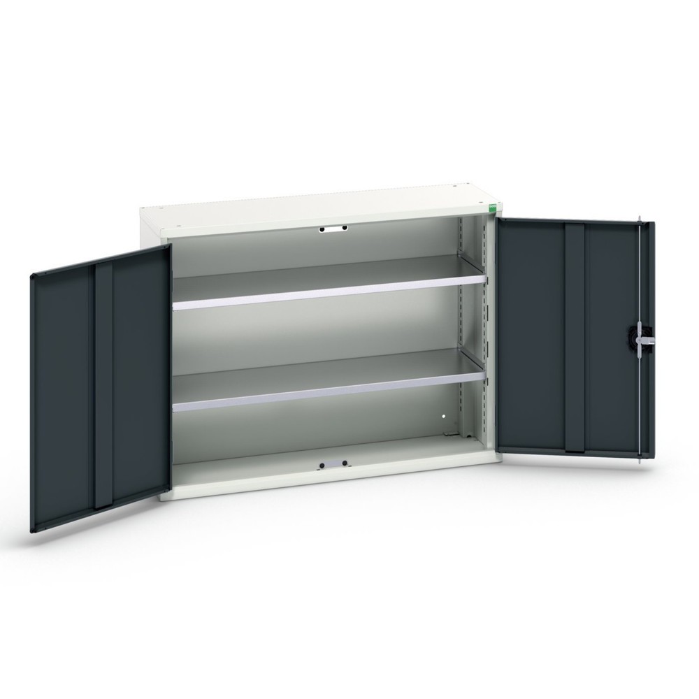 bott verso hinged door cabinet with 2 shelves, WxDxH: 1050 x 350 x 800 mm