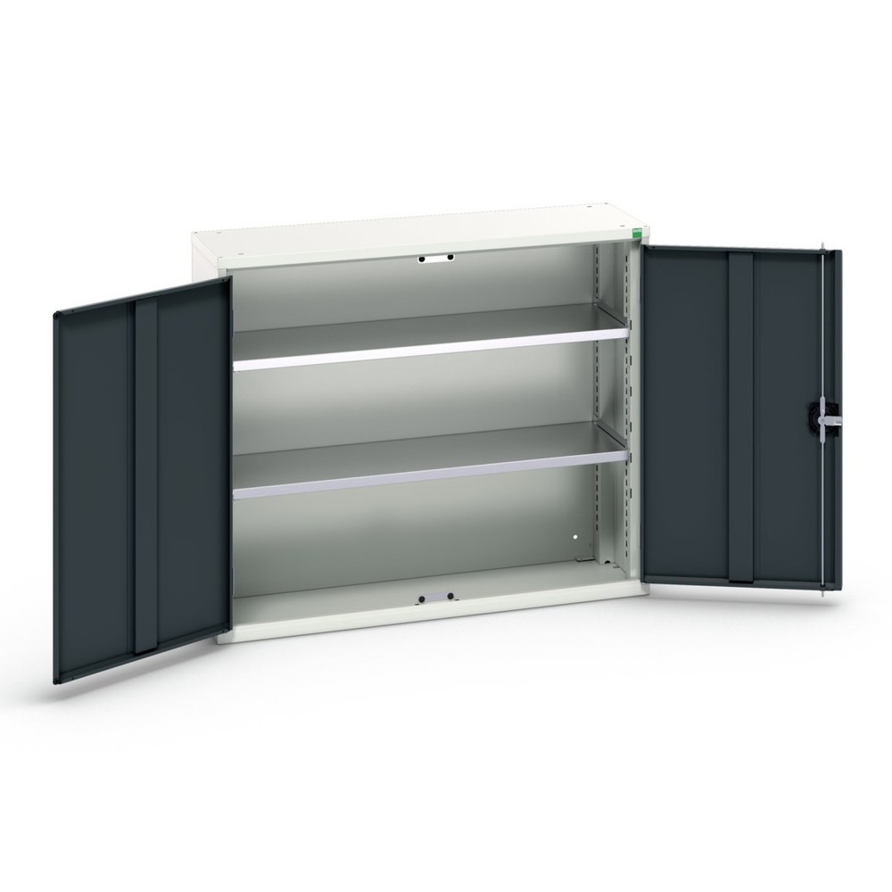 bott verso hinged door cabinet with 2 shelves, WxDxH: 1050 x 350 x 900 mm