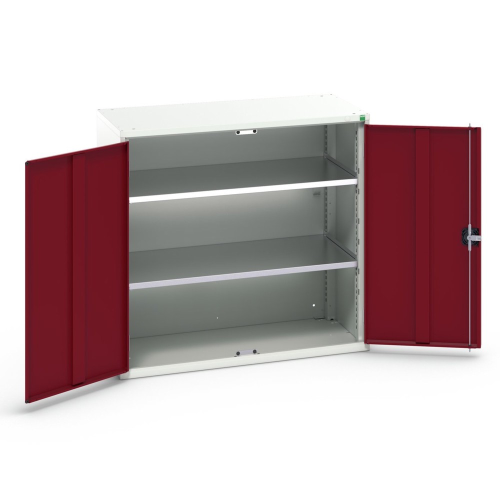 bott verso hinged door cabinet with 2 shelves, WxDxH: 1050 x 550 x 1000 mm