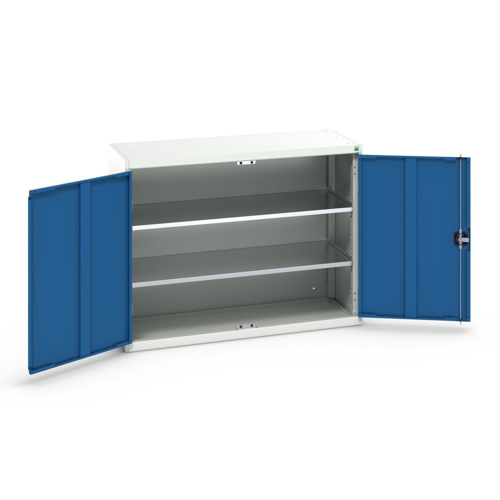 bott verso hinged door cabinet with 2 shelves, WxDxH: 1300 x 550 x 1000 mm