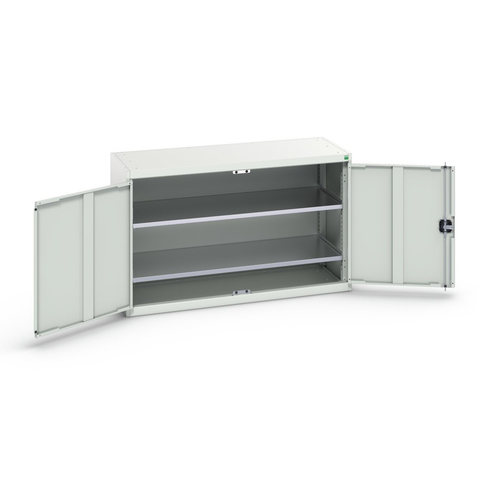 bott verso hinged door cabinet with 2 shelves, WxDxH: 1300 x 550 x 800 mm