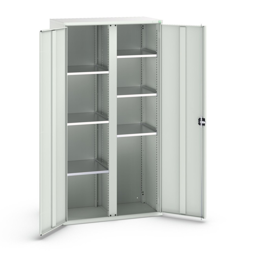 bott verso hinged door cabinet with 6 shelves, WxDxH: 1050 x 550 x 2000 mm