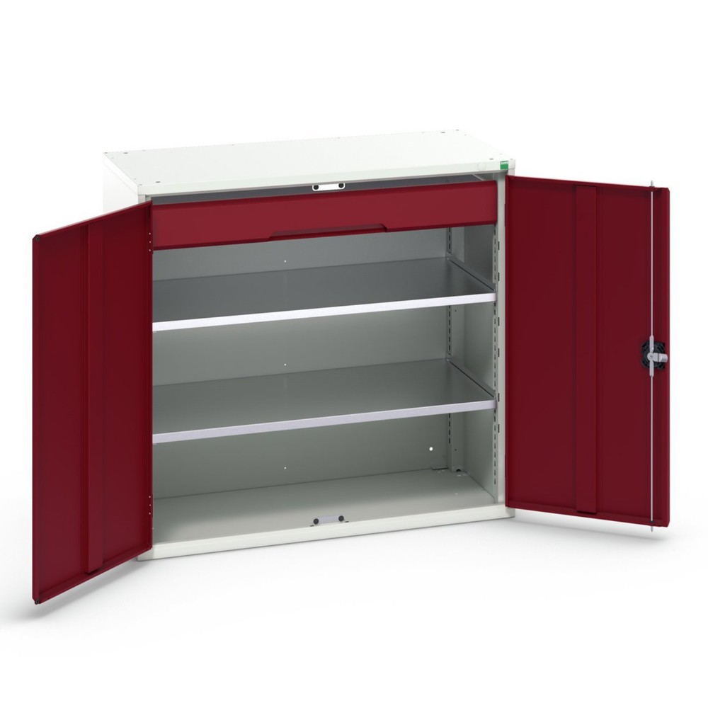 bott verso hinged door cabinet with drawer, with 2 shelves and 1 drawer, WxDxH: 1050 x 550 x 1000 mm