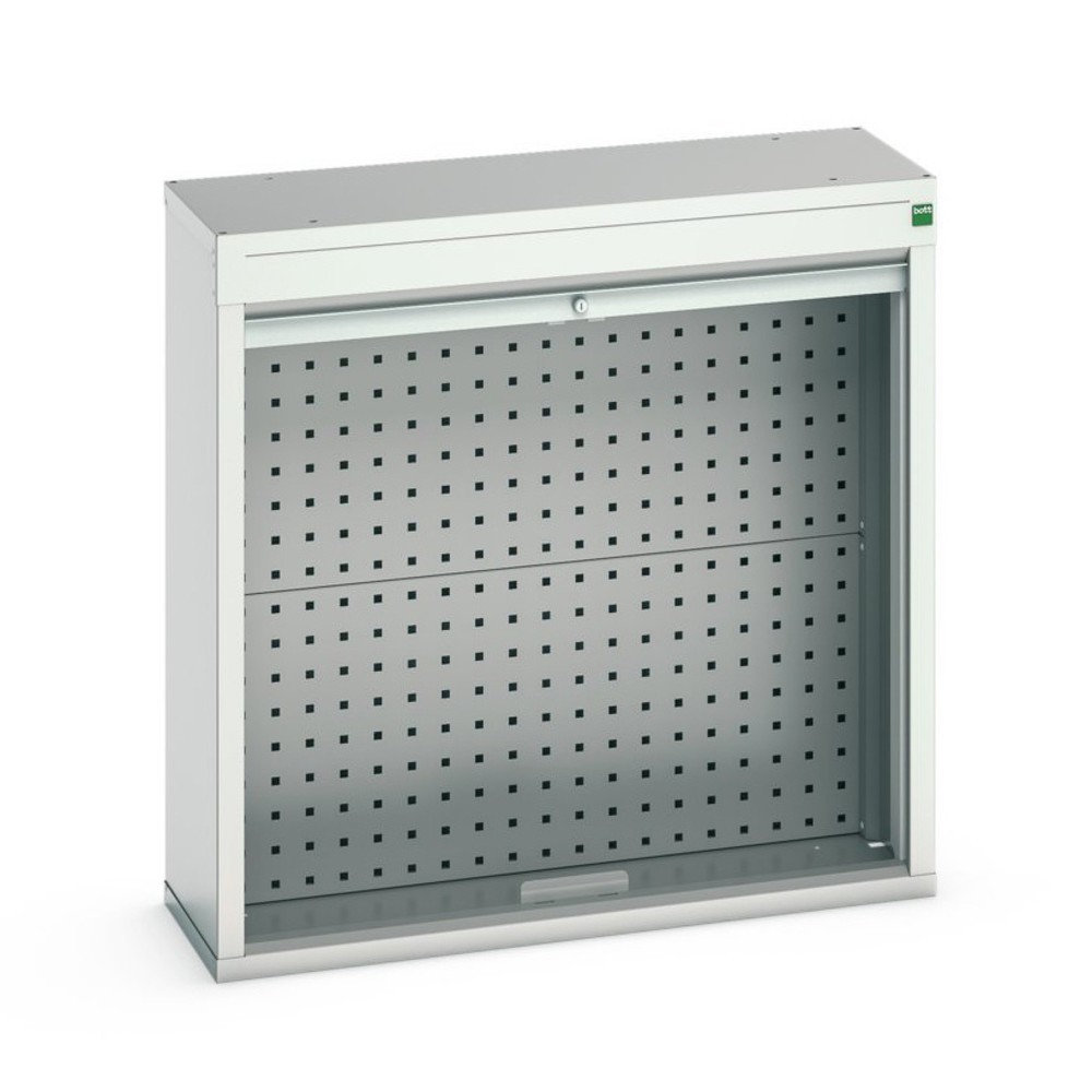 Product image: bott verso roller shutter cabinet with rear panel, WxDxH: 800 x 350 x 800 mm