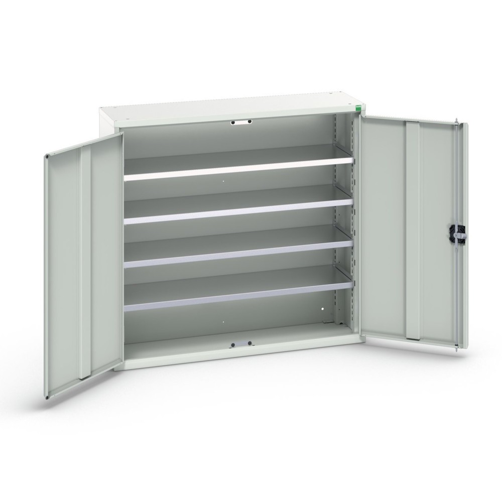 bott verso storage cabinet with 4 shelves and 30 storage bins, WxDxH: 1050 x 350 x 1000 mm