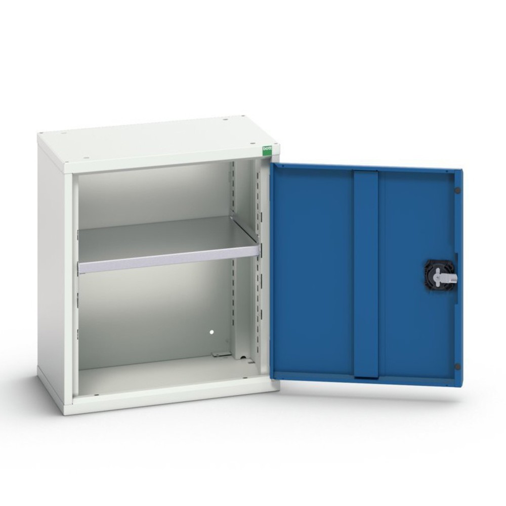 bott verso wall cabinet with hinged door, with 1 shelf, WxDxH: 525 x 350 x 600 mm