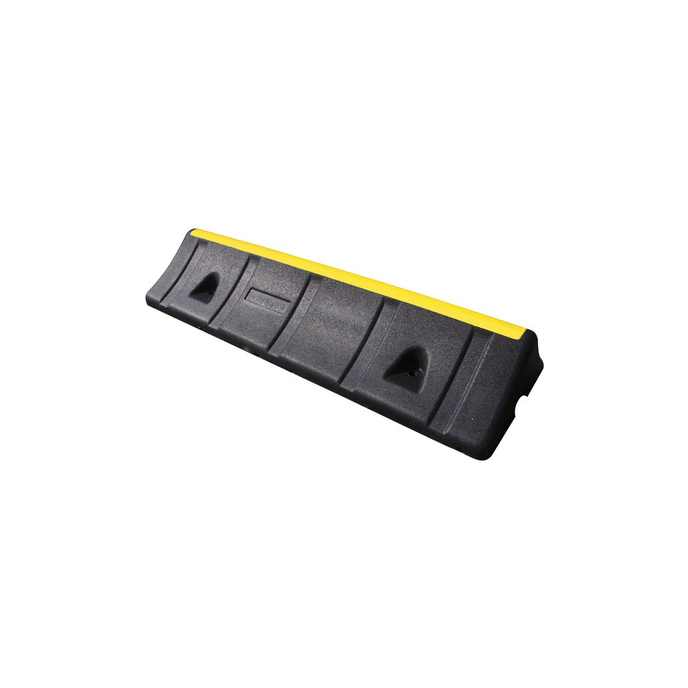 Product image: Heavy-duty wheel stop, black, HxWxD 150 x 1,000 x 300 mm