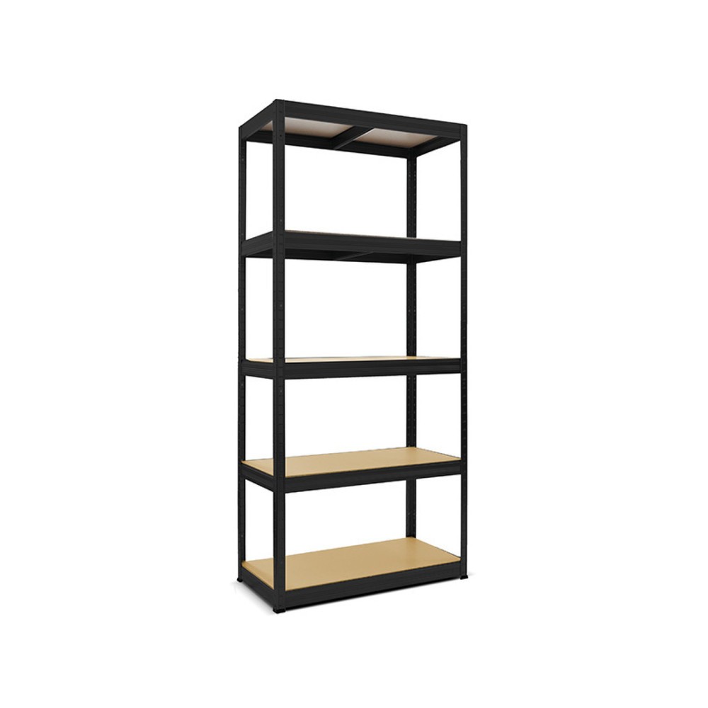 Product image: HEMMDAL heavy-duty rack type S+, black – 180 x 90 x 60 cm – up to 750 kg