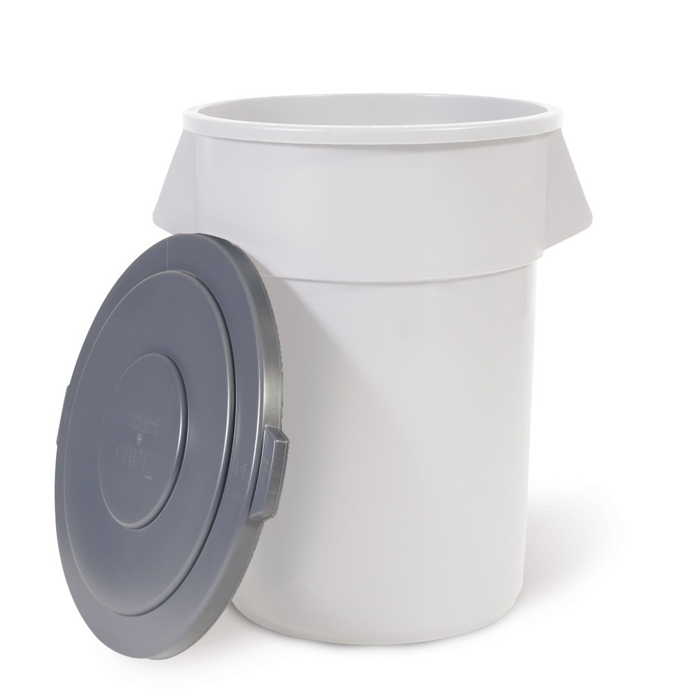 Product image: Cover for Rubbermaid® universal container 121 litres, round, grey