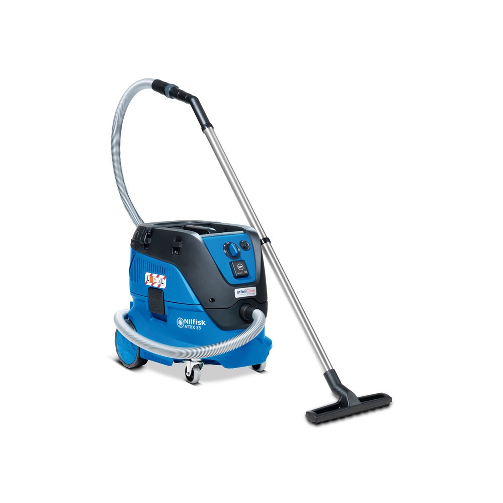 Nilfisk® ATTIX 33-2L IC industrial vacuum cleaner, wet + dry