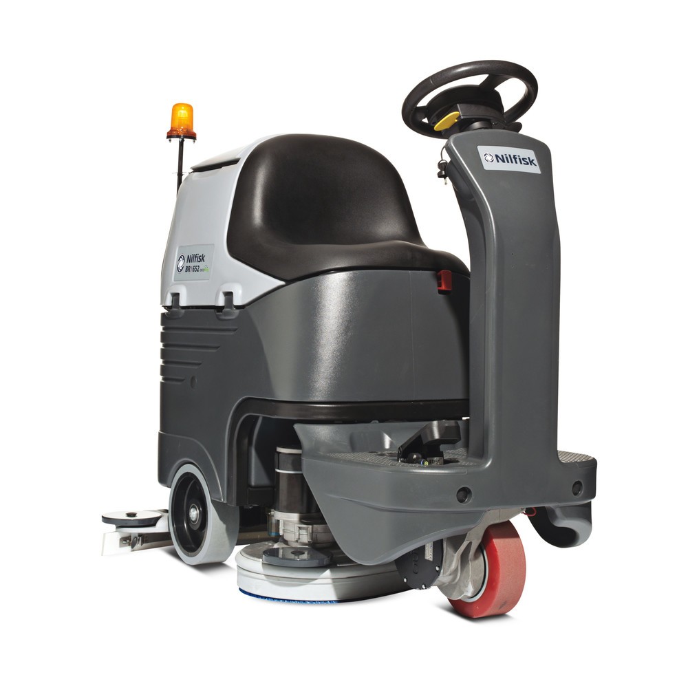 Product image: Nilfisk® BR 652 ride-on scrubber dryer, incl. charger