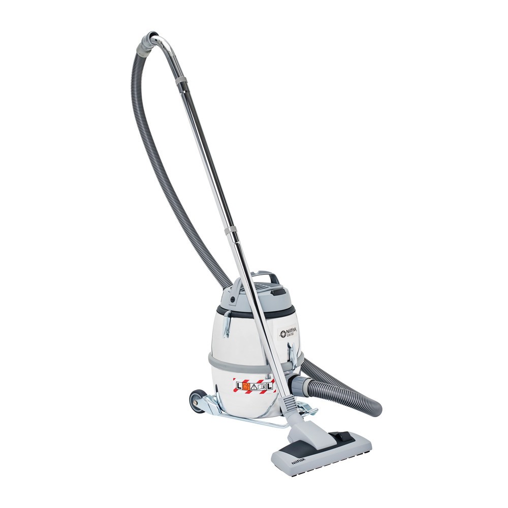 Nilfisk® GM80 PLC health and safety vacuum cleaner