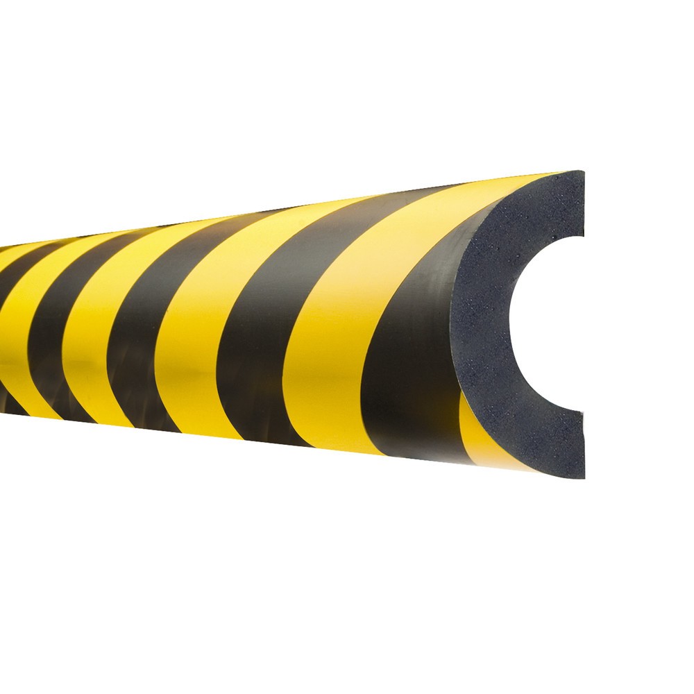 Product image: MORAVIA impact protector for pipes, semicircular, magnetic, inner diameter 60 mm, length 1 m