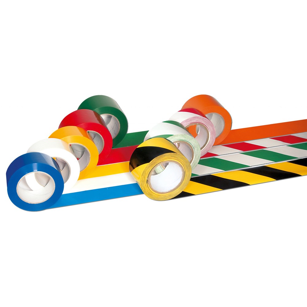 Product image: PROline-tape floor marking tape, self-adhesive, roll width 50 mm, green, 2 pcs/SU