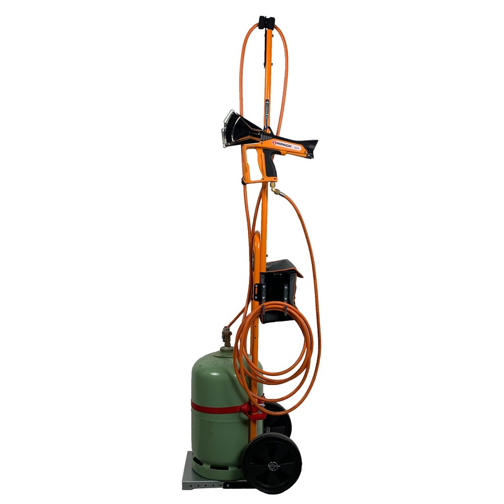 Product image: Packaging set shrink gun + propane gas cylinder trolley, for PE shrink wrap