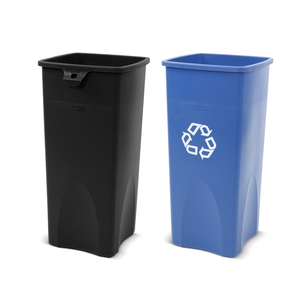 Rubbermaid® large recyclable waste container, 87 litres