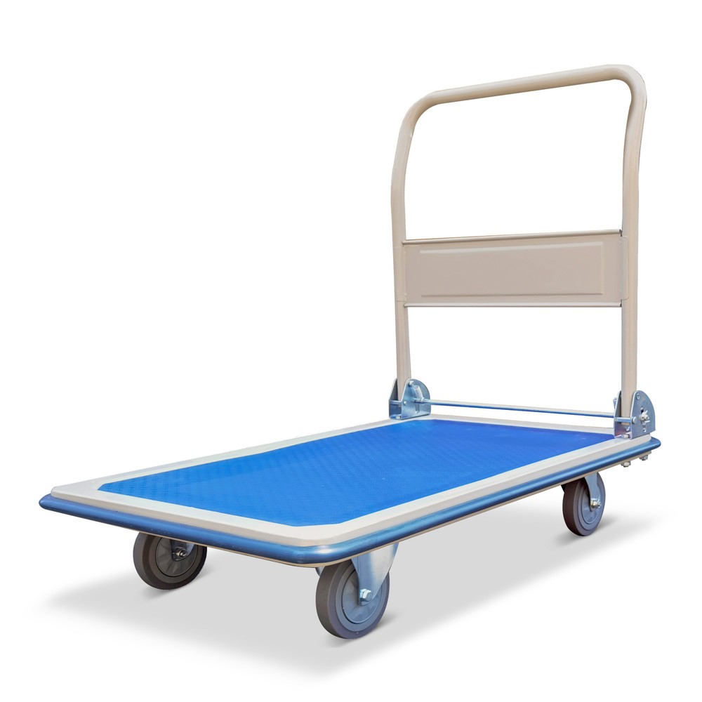 Produktabbildung Nr. 1: steel plate Folding Platform Trolley load capacity 150 kg WxD 480 x 740 mm