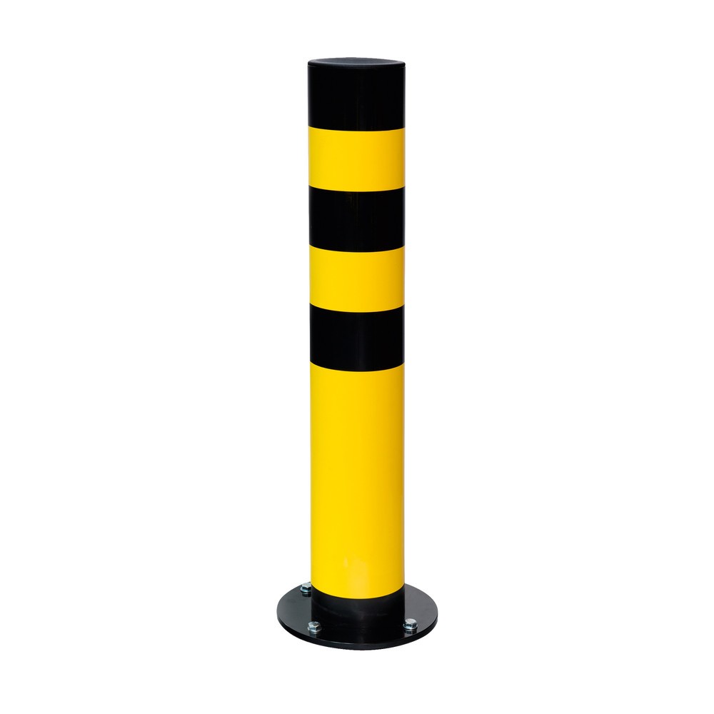 Swing impact protection bollard, indoor use, HxØ 965 x 159 mm